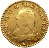 France. Louis d'or aux lunettes, 1738/7-M (Toulouse) PCGS VF30