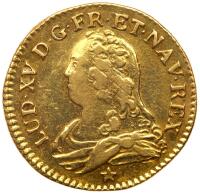 France. Louis d'or aux lunettes, 1739-H (La Rochelle) PCGS XF