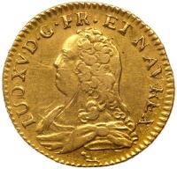 France. Louis d'or aux lunettes, 1740-Y (Bourges) PCGS XF