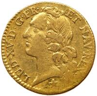 France. Louis d'or au bandeau, 1746-H (La Rochelle) PCGS EF40