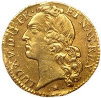 France. Louis d'or au bandeau, 1746-R (Orleans) PCGS About Unc