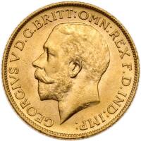 Great Britain. Sovereign, 1914 Brilliant Unc