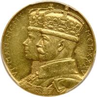 Great Britain. Gold Jubilee Medal, 1935 PCGS Specimen