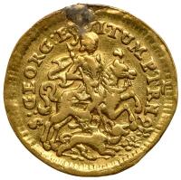 Hungary. St. George Gold Medal, ND VF Details