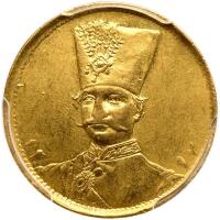 Iran. Toman, AH1297 (1880) PCGS AU58