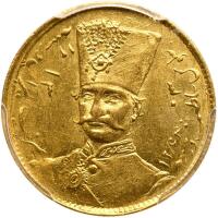 Iran. Toman, AH1303 (1886) PCGS MS62