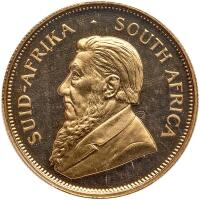 South Africa. Krugerrand, 1973 PCGS PF67 Deep Cameo