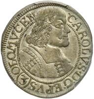 Austria: Olm&Atilde;&frac14;tz. 3 Kreuzer (Groschen), 1670 PCGS MS62