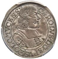 Austria: Olm&Atilde;&frac14;tz. 3 Kreuzer (Groschen), 1670 PCGS MS62