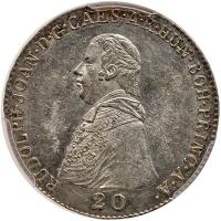 Austria: Olm&Atilde;&frac14;tz. 20 Kreuzer, 1820 PCGS MS61