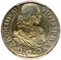 Austria. 3 Kreuzer (Groschen), 1664 (Hall) PCGS MS63