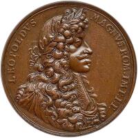 Austria. Bronze Medal, 1687 PCGS About Unc