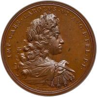 Austria. Bronze Medal, 1712 PCGS MS64