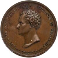 Austria. Bronze Medal, 1841 PCGS Specimen
