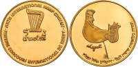 6th International Harpe Competition by Chagall, 1976 Gold Medal