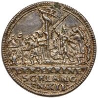 Bohemia. Cast Silver Medal, ND (c.1545) Sharpness of XF