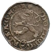 Bohemia. Maley Groschen, 1595 (W) PCGS EF40