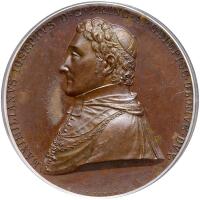 Bohemia. Bronze Medal, 1837 PCGS Unc