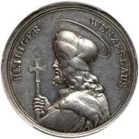 Czechoslovakia. Silver Medal, ND (Prague) PCGS AU53