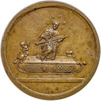 Czechoslovakia. Brass Medal, 1829 PCGS About Unc