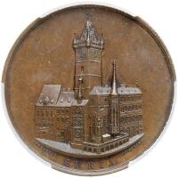 Czechoslovakia. Bronze Medal, 1837 PCGS MS62