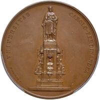 Czechoslovakia. Bronze Medal, 1848 PCGS Specimen 64