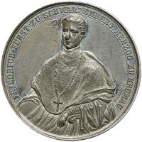 Czechoslovakia. White Metal Medal, 1850 PCGS About Unc