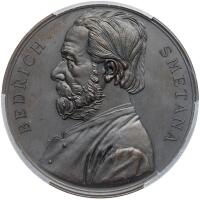Czechoslovakia. Bronze Medal, 1894 PCGS MS64