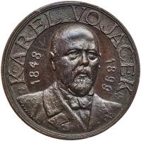 WITHDRAWN - Czechoslovakia. Bronze Medal, 1901 PCGS MS64