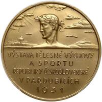 Czechoslovakia. Medal, 1931 PCGS MS65