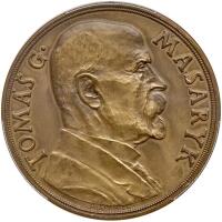 Czechoslovakia. Bronze Medal, 1935 PCGS Specimen 63