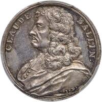 France. Silver Medal, (1678) PCGS Specimen 62