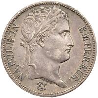 France. 5 Francs, 1809-B (Rouen) XF