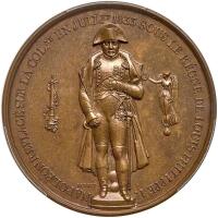 France. Bronze Medal, 1833 PCGS Specimen 63