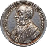 German States: Anhalt-Zerbst. Silver Medal, ND (1730) PCGS MS63