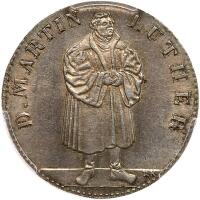 German States: Augsburg. Silver Medal, 1830 PCGS MS62