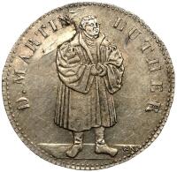 German States: Augsburg. Silver Medal, 1830 Sharpness of XF