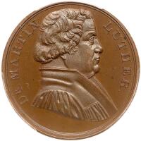 German States: Augsburg. Bronze Medal, 1883 PCGS MS65