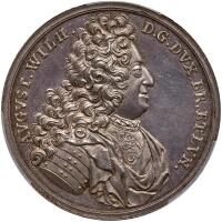 German States: Brunswick-Wolfenb&Atilde;&frac14;ttel. Silver Medal, 1717 PCGS MS62