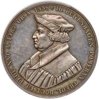 German States: Hamburg. Silver Medal, 1829 PCGS MS61