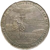 German States: Harz. Baptismal (or Tauf) Taler, 1703-EPH PCGS About Unc