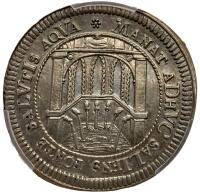 German States: Heilbronn. Reformation Silver Pattern Ducat, 1717 PCGS Specimen 6