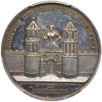 German States: Magdeburg. Silver Medal, 1824 PCGS MS61