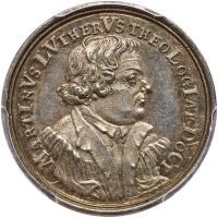German States: Nuremberg. Silver strike of Ducat, 1717 PCGS MS62