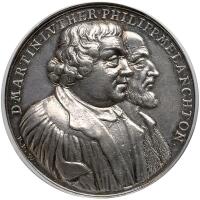 German States: Nuremberg. Reformation Silver Medal, 1730 PCGS AU55
