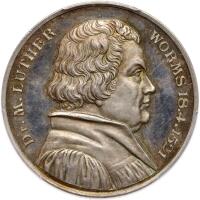 German States: Nuremberg. Silver Medal, 1921 PCGS Specimen 63