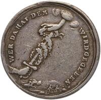 German States: Prussia. Silver Medal, 1745 PCGS VF25