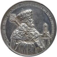 German States: Prussia. Silver Medal, ND (1839) PCGS Specimen 61