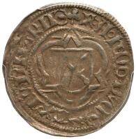 German States: Saxony. 1/2 Sword Groschen (14)88 PCGS VF