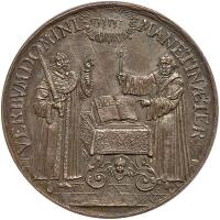 German States: Saxony. Silver Medal, 1617 PCGS About Unc